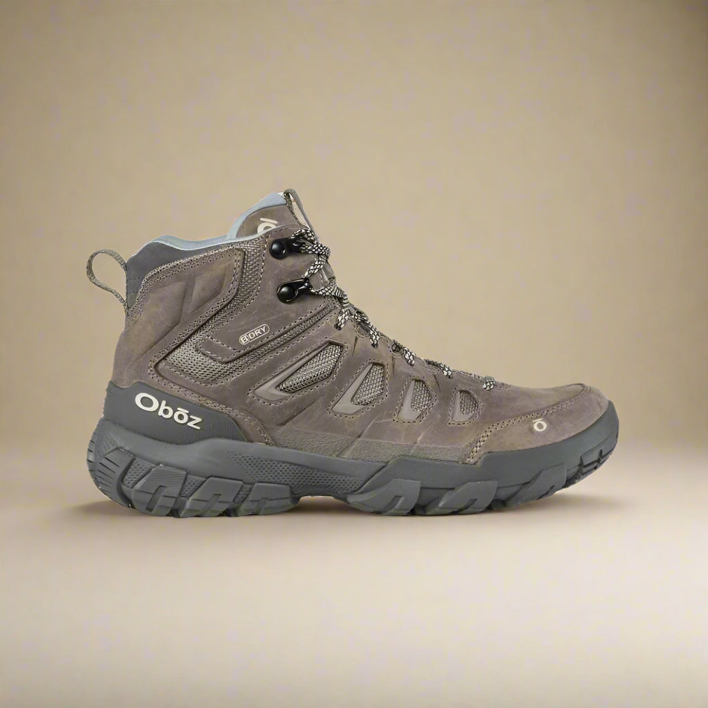 Oboz Women's Sawtooth x Mid Dry Waterproof Boot Rockfall