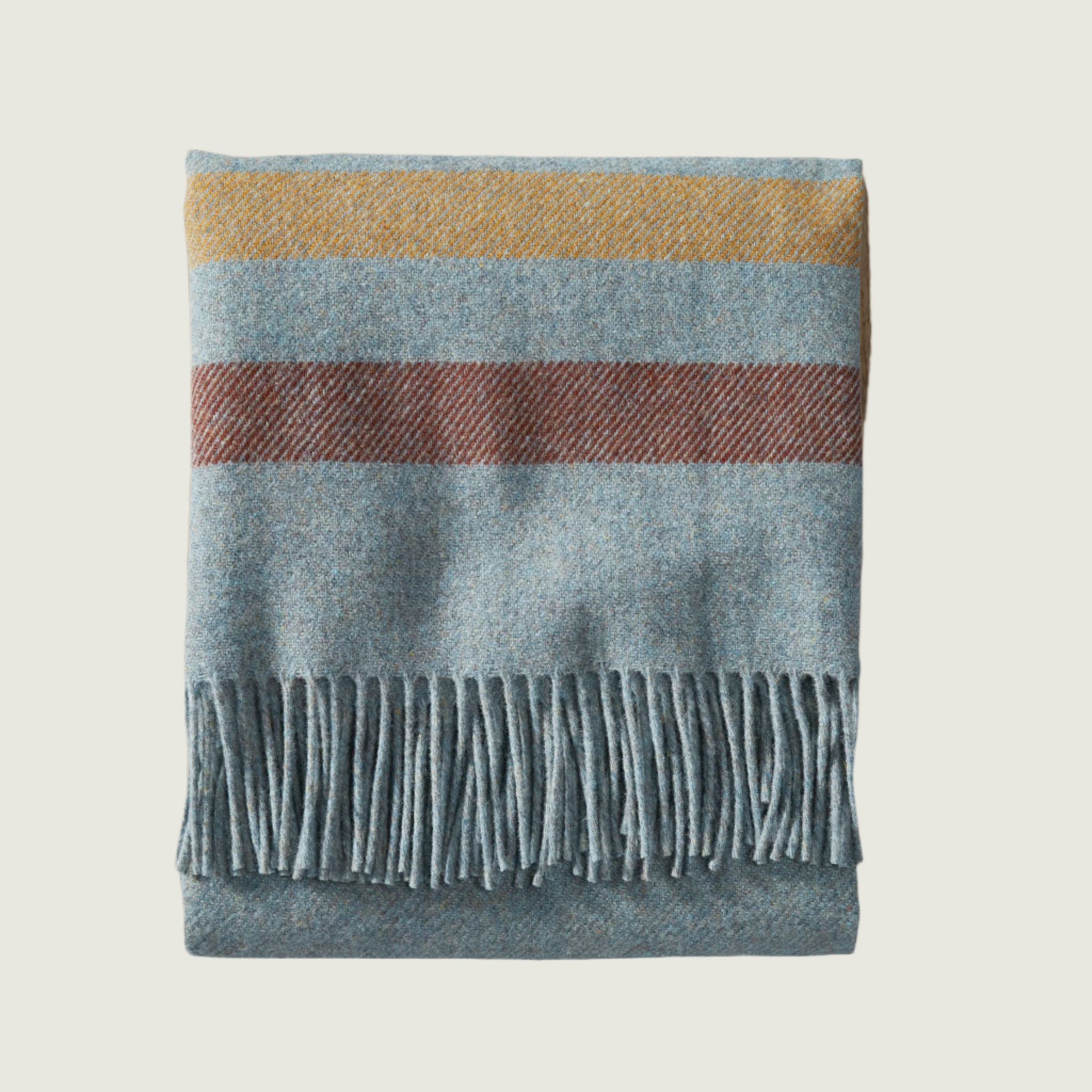 Pendleton Eco-Wise Wool Throw Shale Stripe