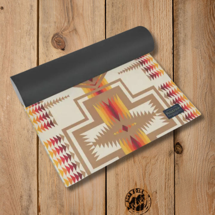 Pendleton X Yeti Yoga Mat in Harding Tan