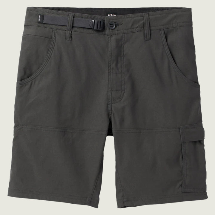 Prana M's Stretch Zion Hybrid Short ll Dark Iron