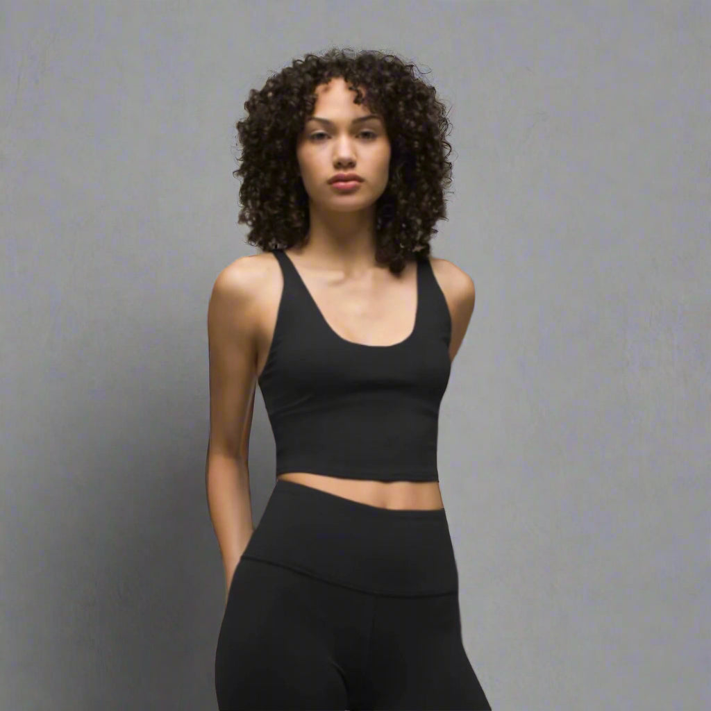 Prana Chakara Crop Top | Black