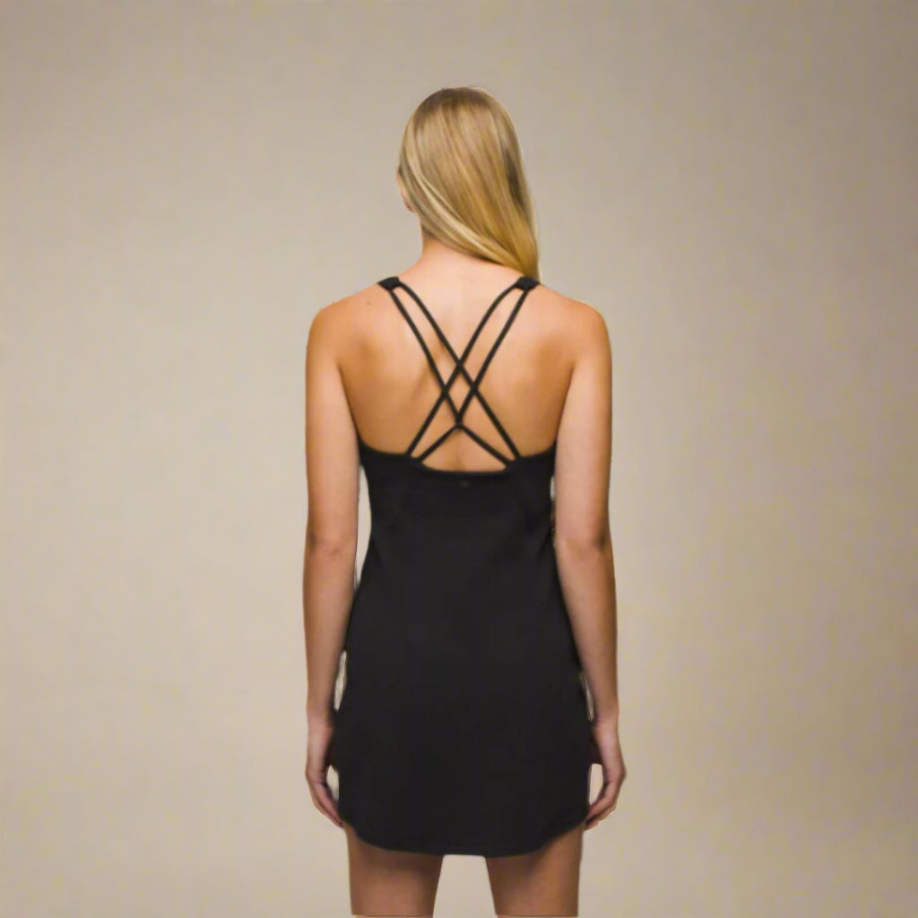Prana W's Heavana Everyday Dress Black Heather