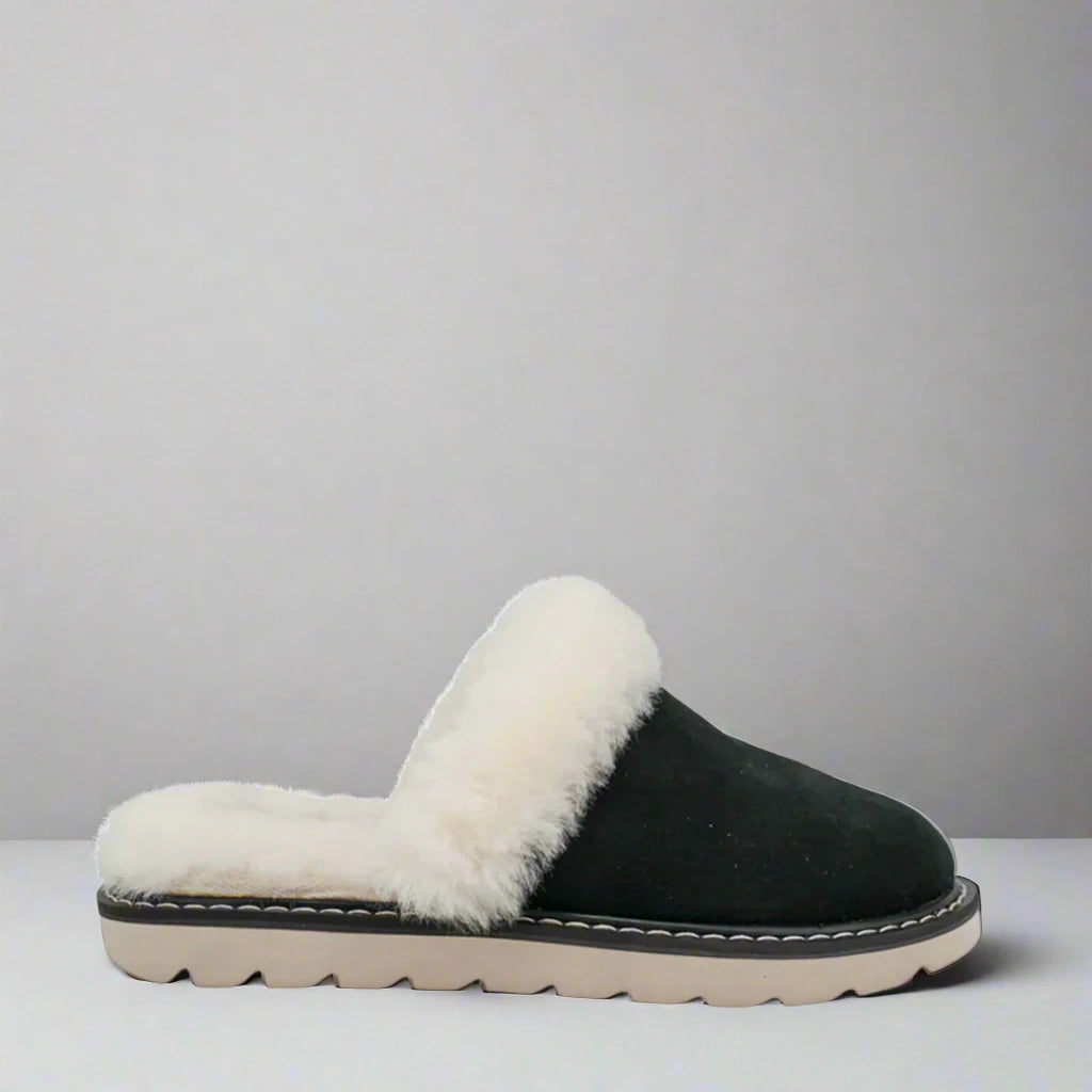 Royal Canadian Elizabeth Slipper Black