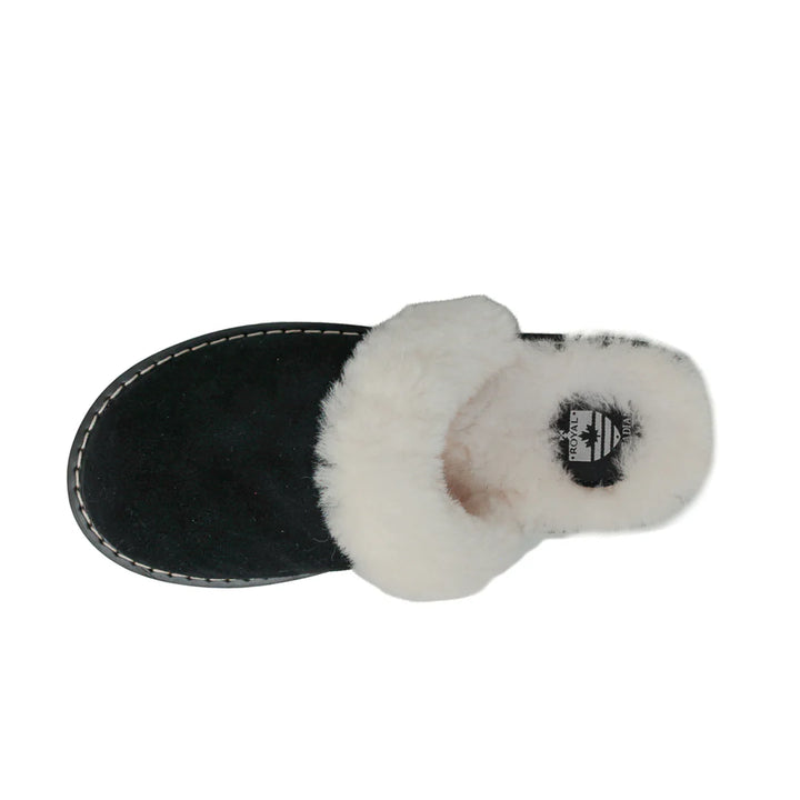 Royal Canadian Elizabeth Slipper Black