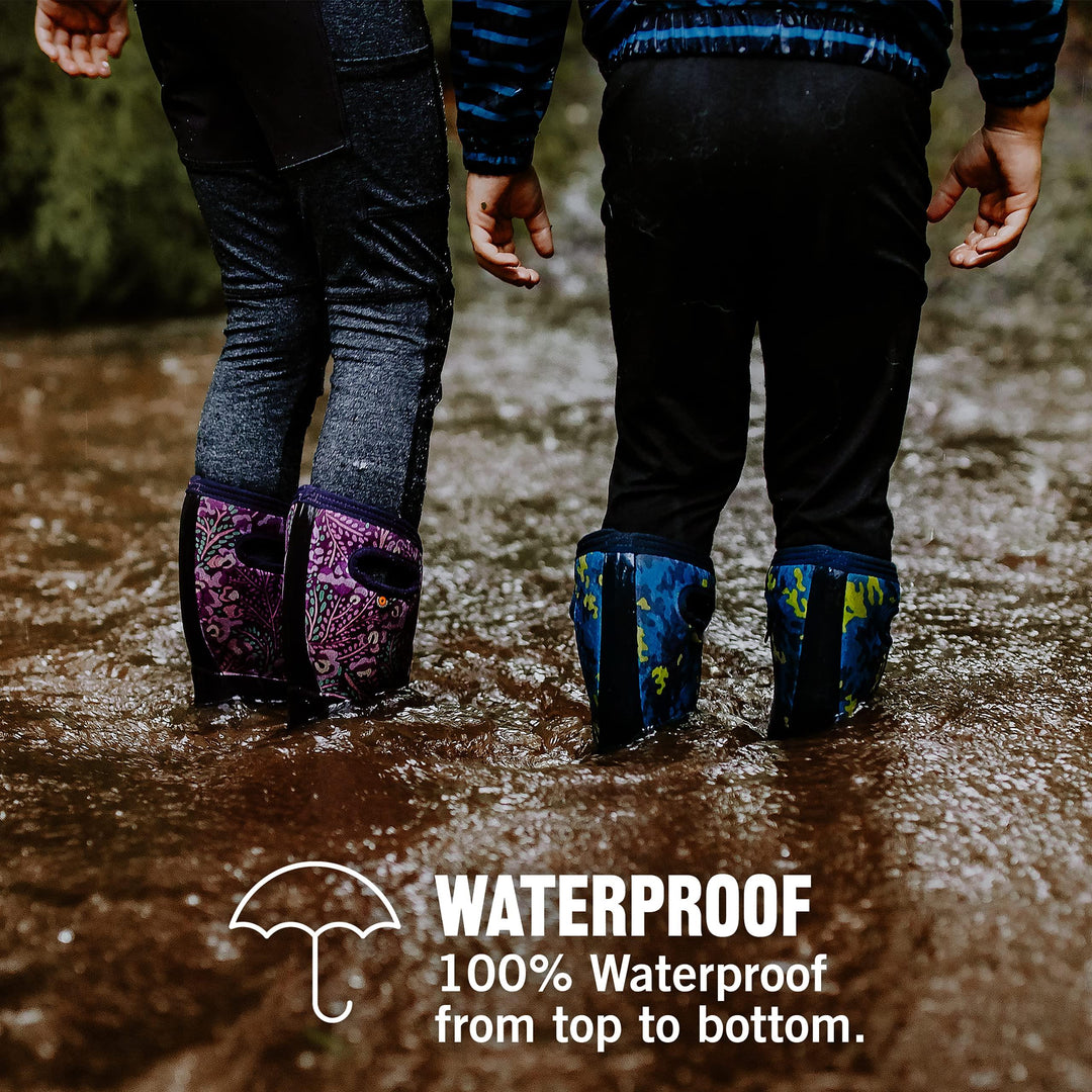 Bogs Kids York Camo Blue Multi