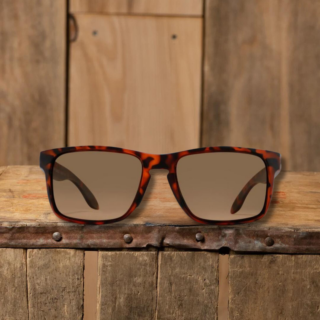 Rheos Coopers Tortoise Amber Sunglasses