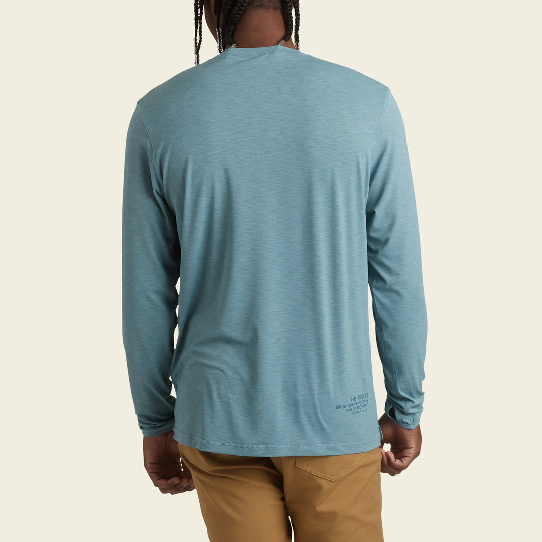 Howler Brothers HB Tech T Longsleeve | Smoked Blue