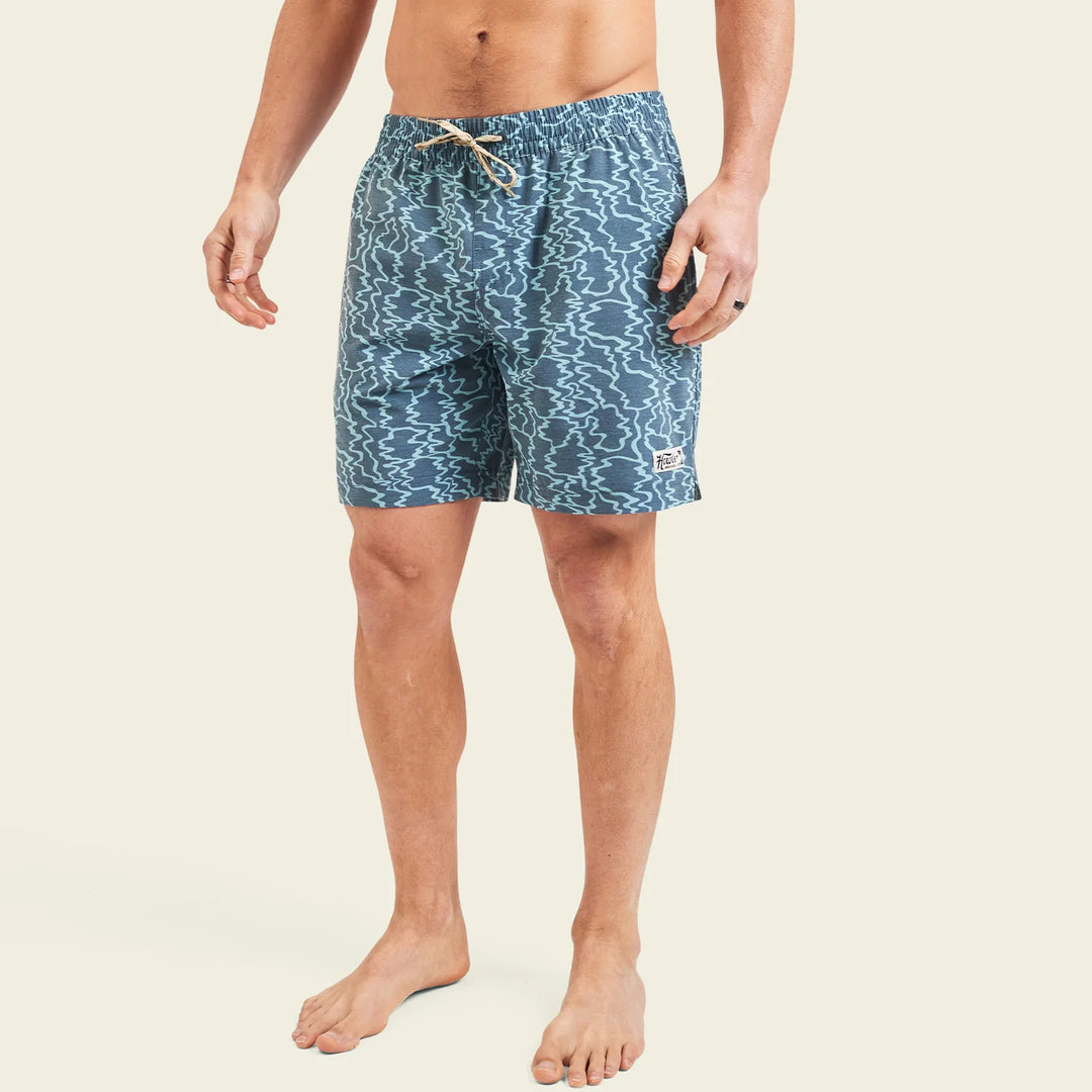 Howler Brothers Deep Set Boardshorts |Ocean Motion Shimmer