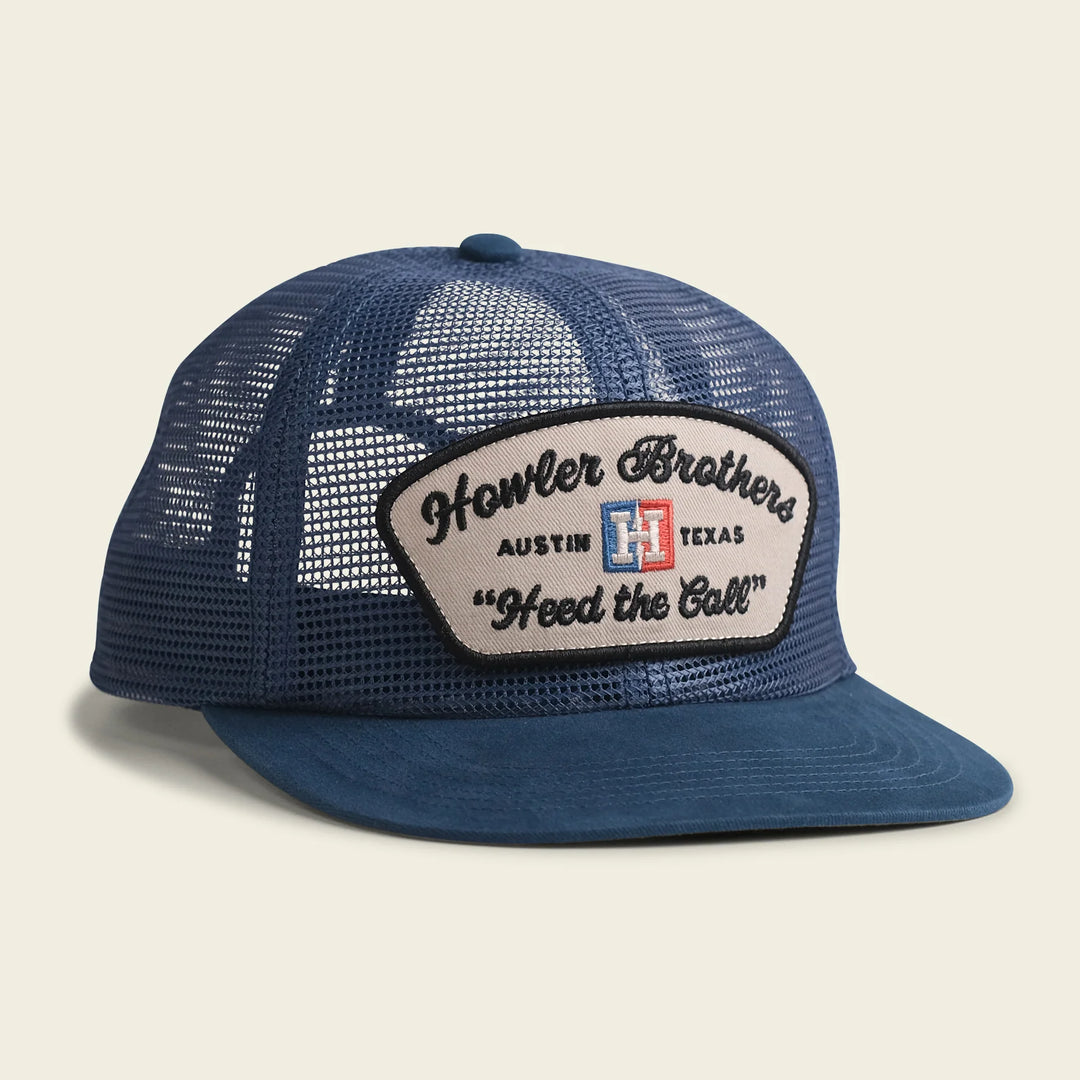 Howler Brothers Feedstore Unstructured Snapback Hat | Captial Blue