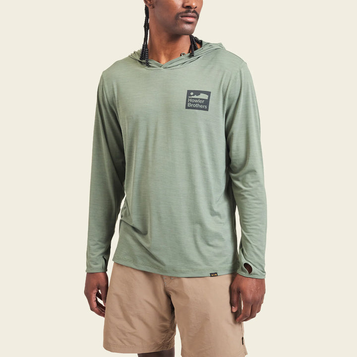 Howler Brothers HB Tech Hoodie | Agave