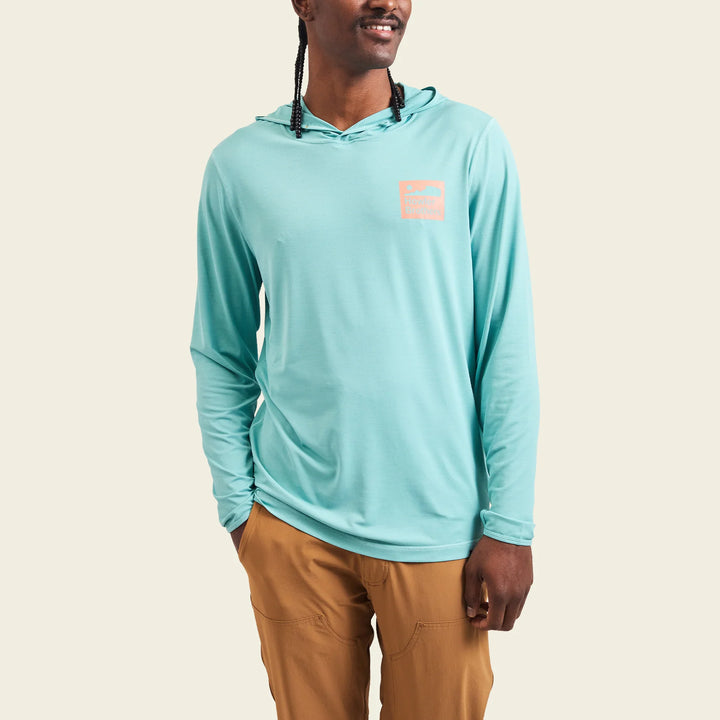 Howler Brothers HB Tech Hoodie | Aqua