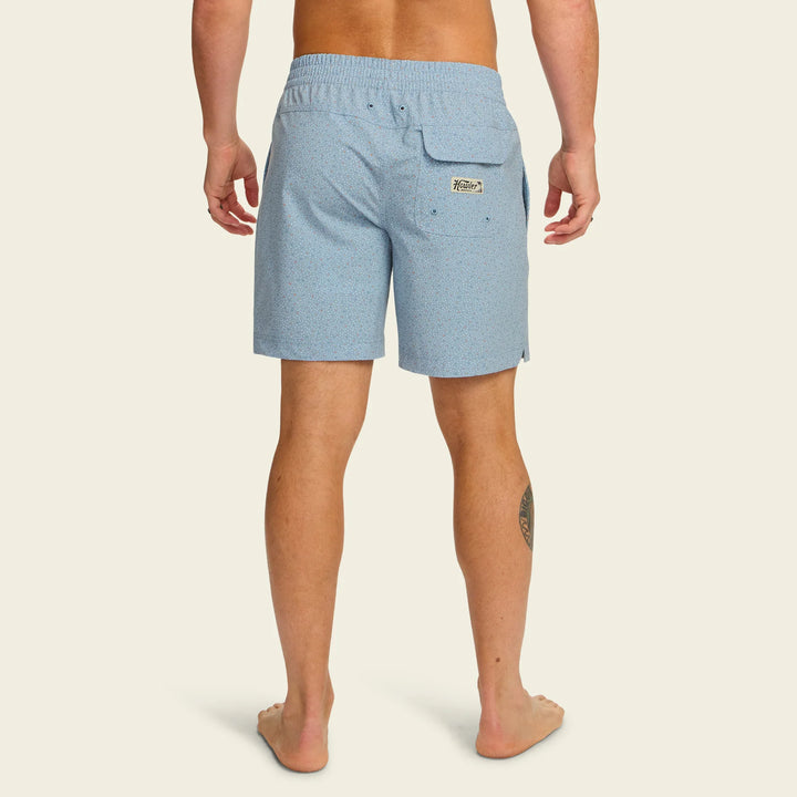 Howler Brothers Deep Set Boardshorts 17" | Lotsa Dots : Pool Blue