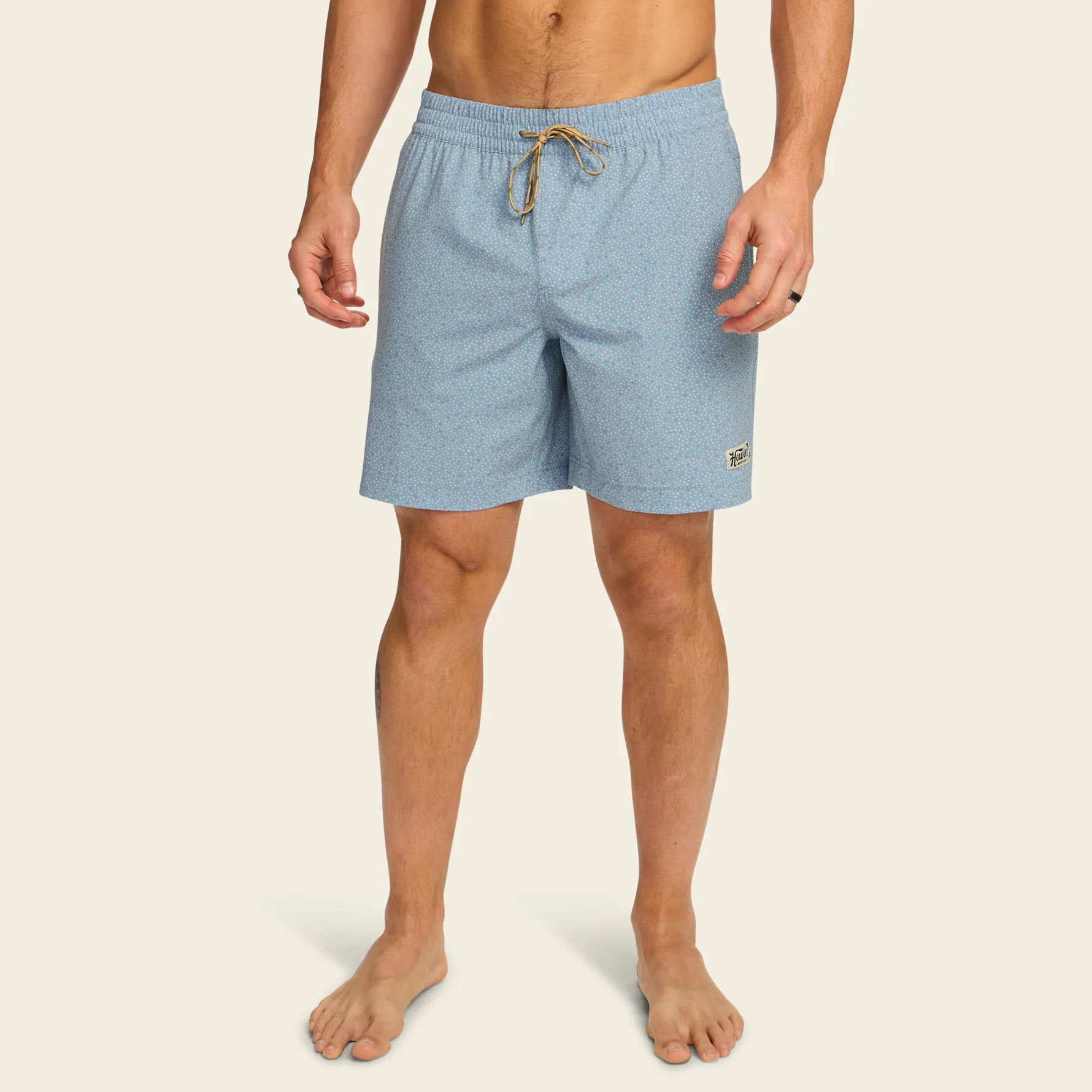Howler Brothers Deep Set Boardshorts 17" | Lotsa Dots : Pool Blue