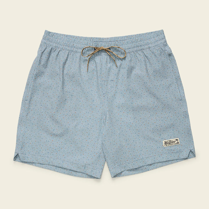 Howler Brothers Deep Set Boardshorts 17" | Lotsa Dots : Pool Blue