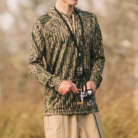 Howler Brothers Loggerhead Hoodie | Swamp Country Camo