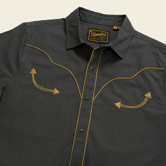 Howler Brothers Broncbuster Snapshirt | Antique Black