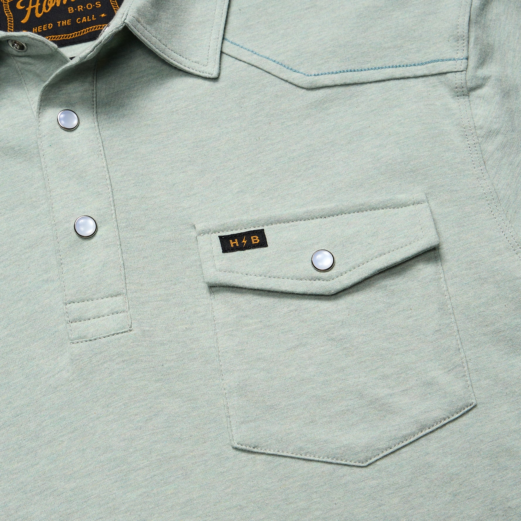Ranchero Polo | Seafoam