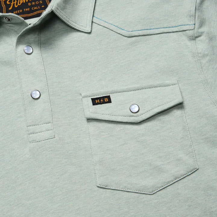 Ranchero Polo | Seafoam