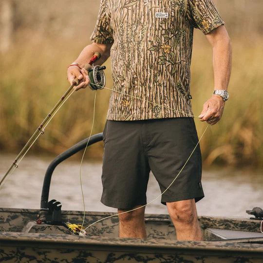 Howler Brothers Horizon Hybrid Shorts - 7.5" | Antique Black