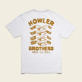 Howler Brothers Flocka Seagulls Cotton T-Shirt | Vintage White