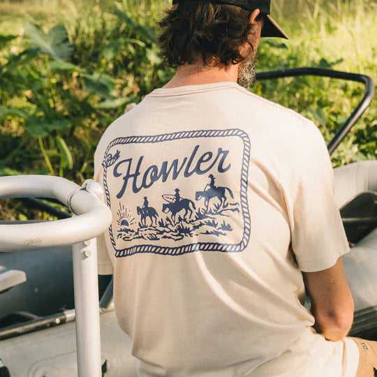 Howler Brothers Howler Posse T-Shirt | Sand Heather