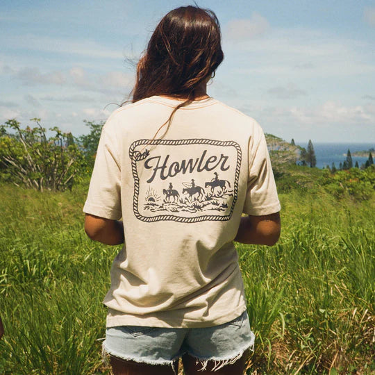 Howler Brothers Howler Posse T-Shirt | Sand Heather