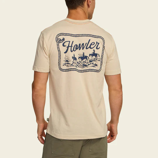 Howler Brothers Howler Posse T-Shirt | Sand Heather