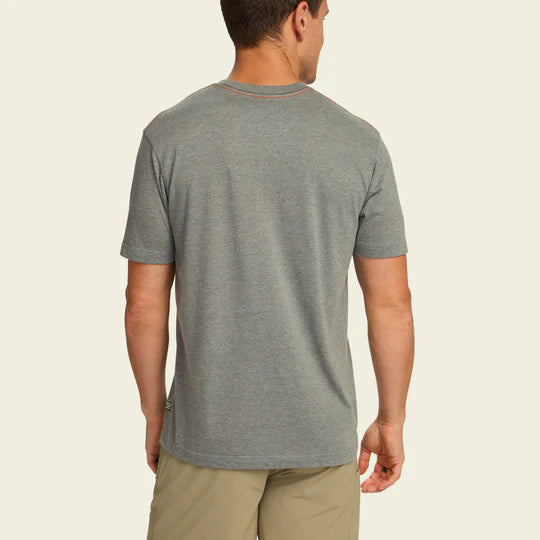 Howler Brothers Trout Bolt T-Shirt | Athletic Grey Heather