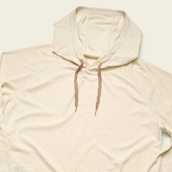 Beige hoodie on a light beige background