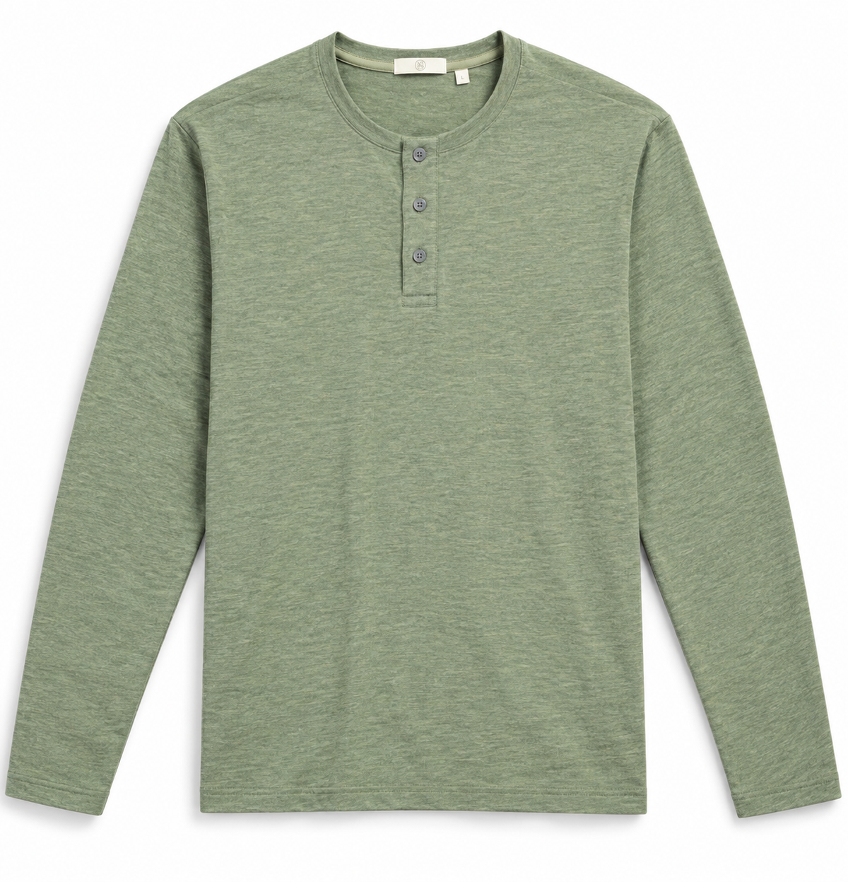 Tasc Everywear LS Henley |  Kelp Heather
