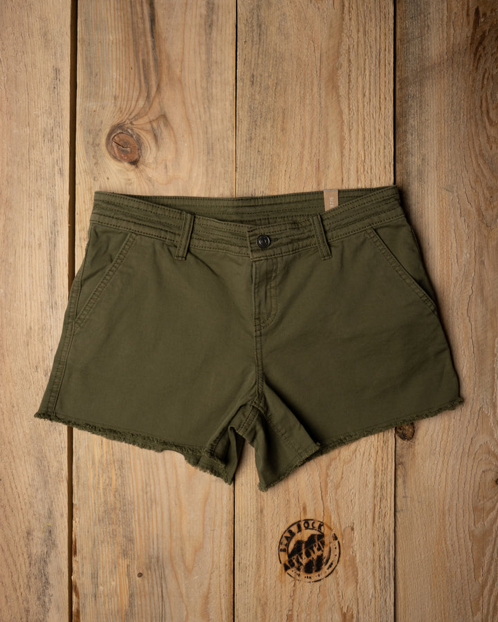 Prana W's Sancho Short Cargo Green