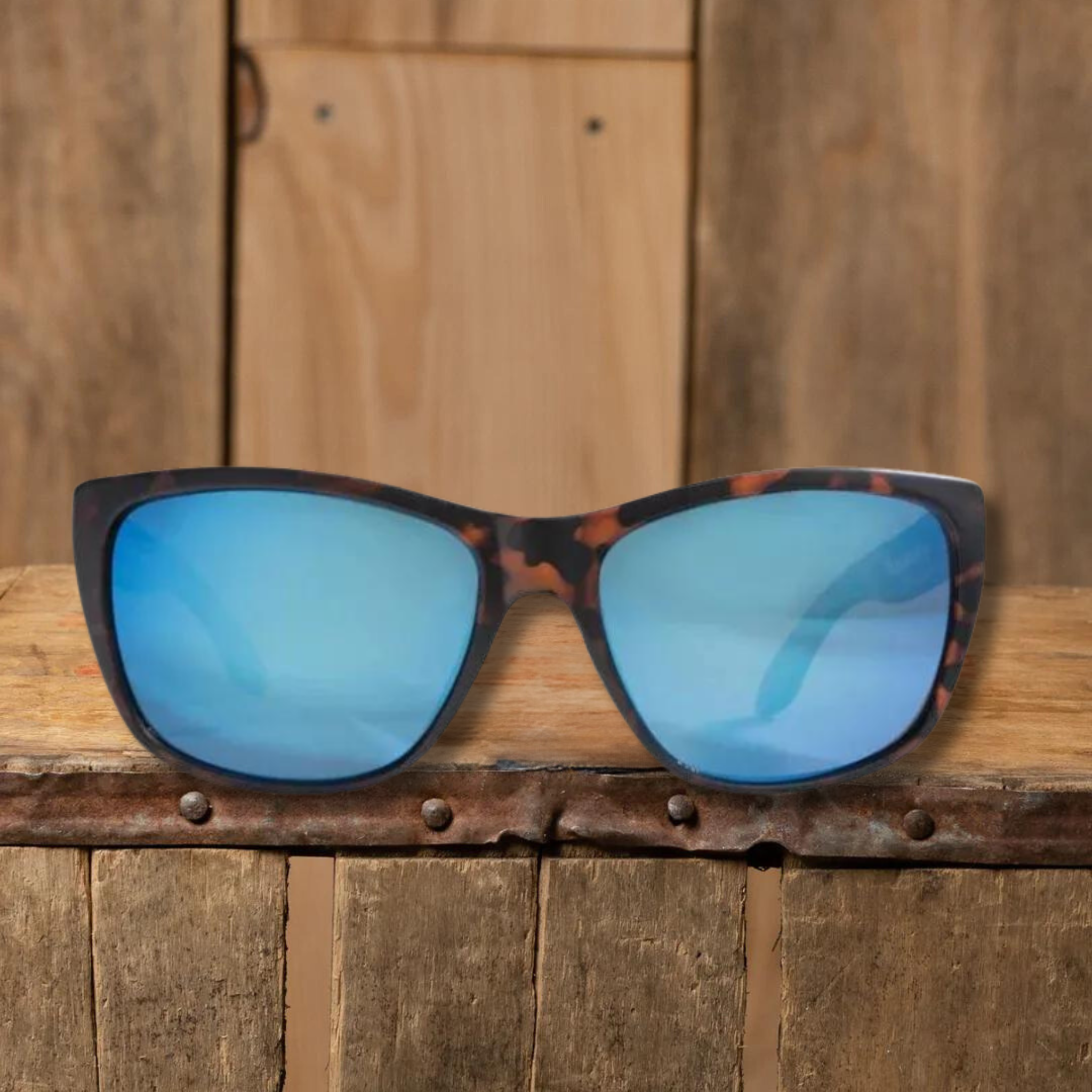 Rheos Sapelos Tortoise Marine Sunglasses