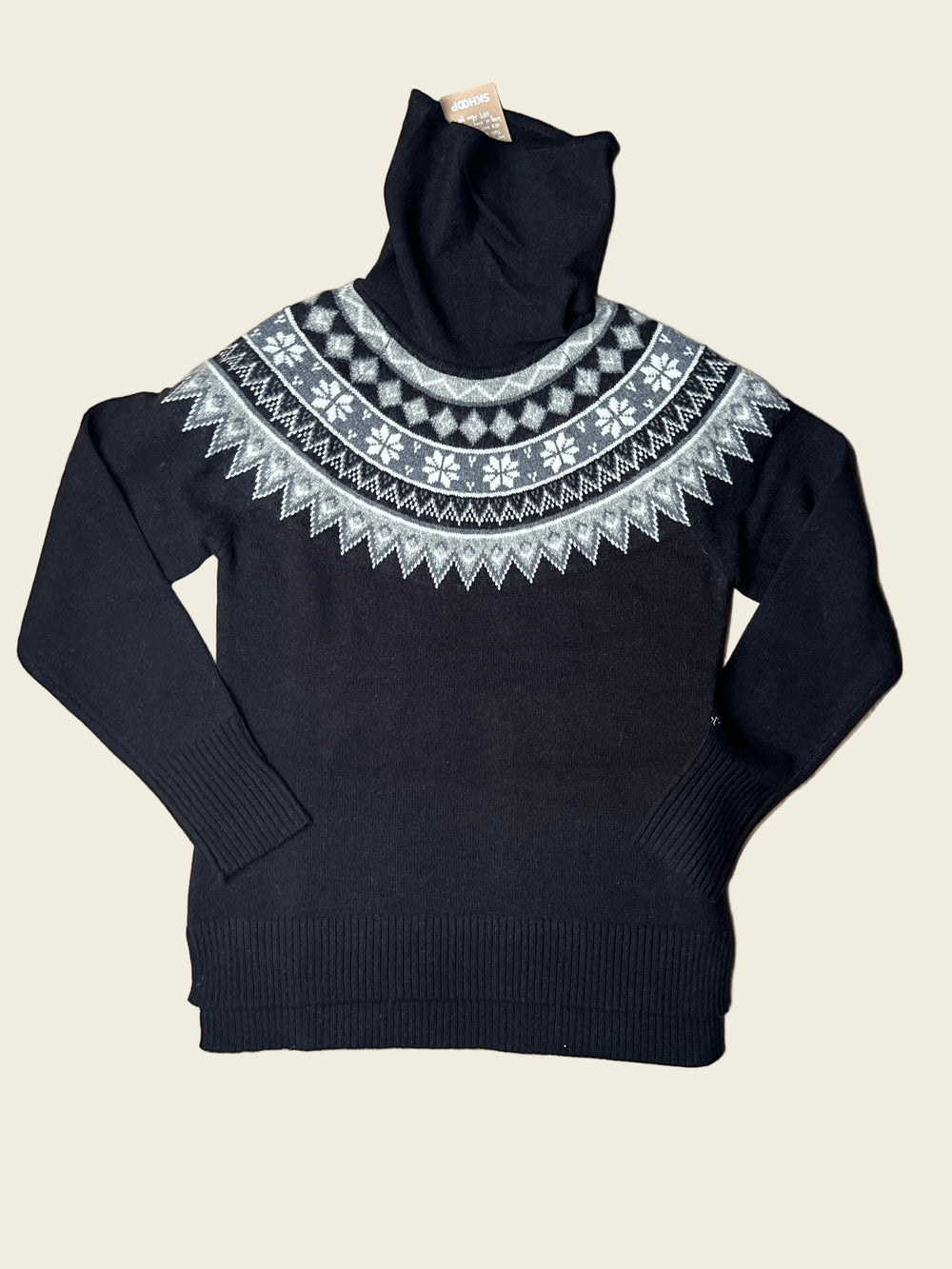 Skhoop Scandanavia Roll Neck Black
