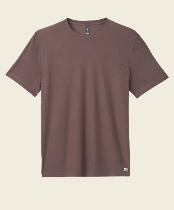 Vuori Men's Strato Tech Tee | Hazel Heather