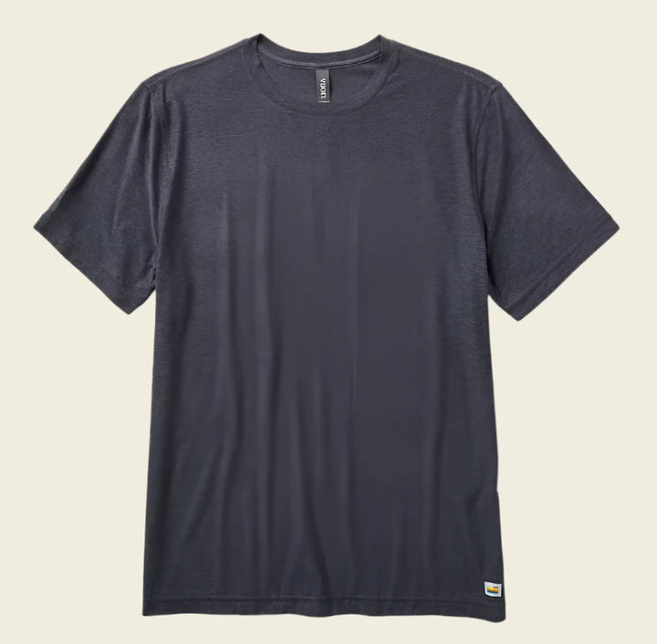 Vuori Men's Strato Tech Tee | Azure Heather