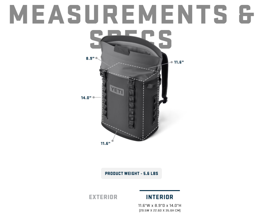 Hopper M20 Soft Backpack Cooler 