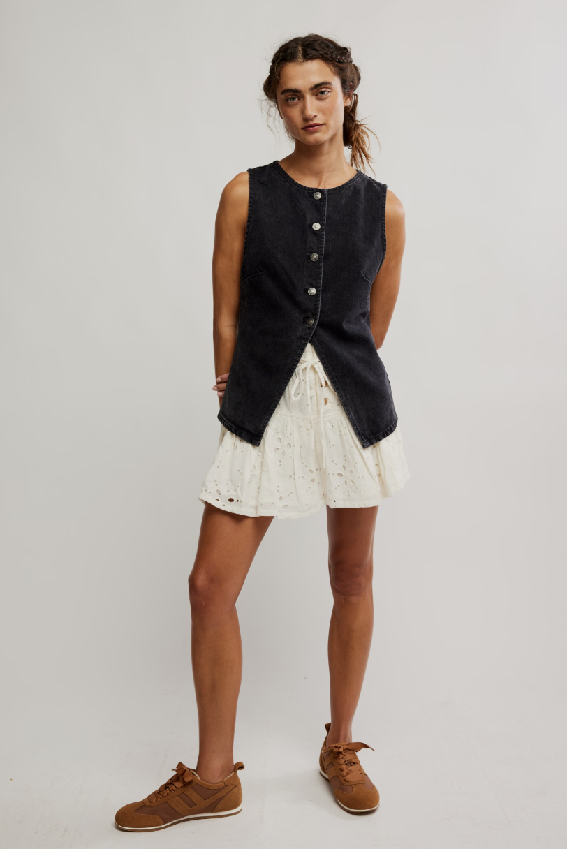 Free People Aimee Vest | Black