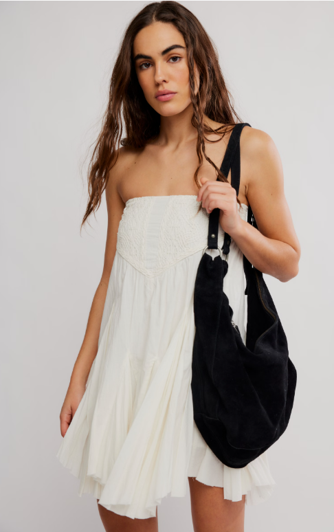 Free People Frida Godet Midi Skirt | Ivory