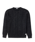 Katin Fisherman Sweater | Black Wash