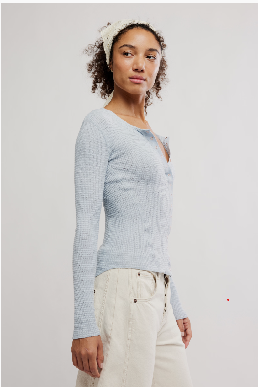 Free People Going Places Cardi | Pearl Blue