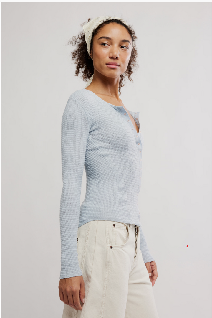 Free People Going Places Cardi | Pearl Blue