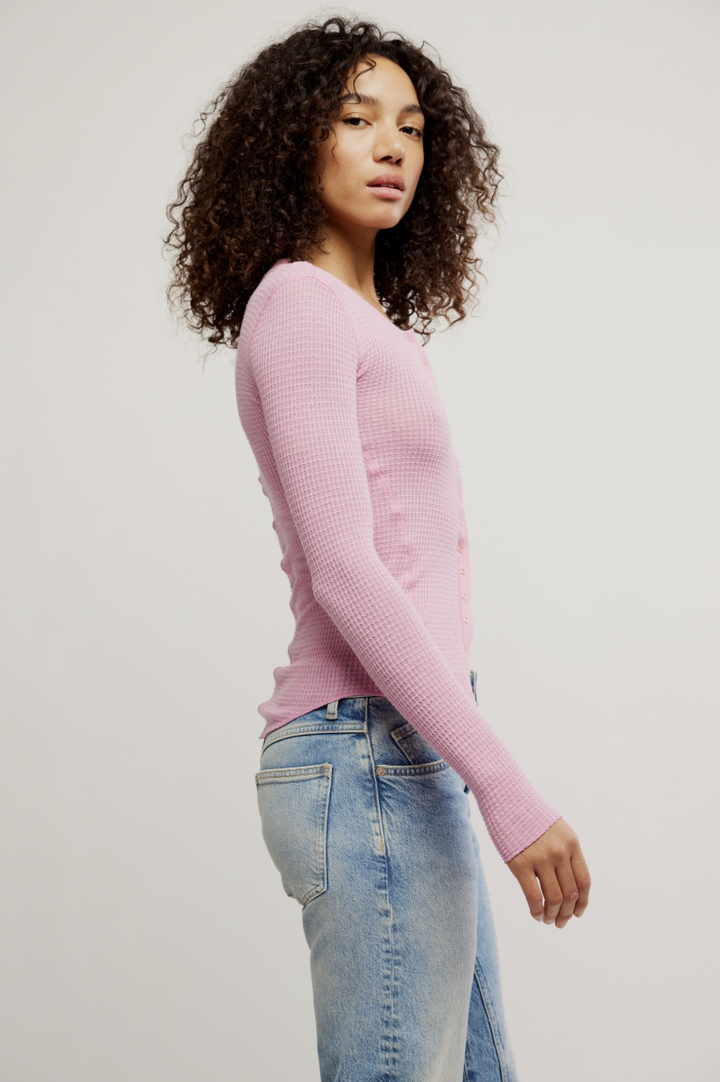 Free People Going Places Cardi | Orchid Smoke