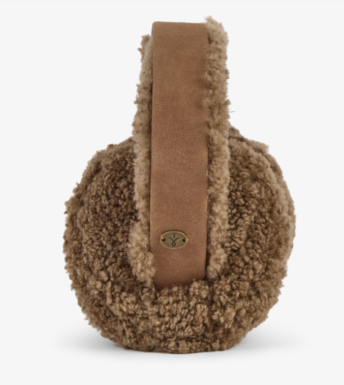 EMU Australia Angahook Teddy Earmuffs | Mushroom