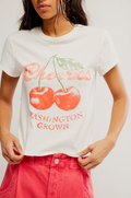 We The Free Nova Tee Graphic in Cherry Combo