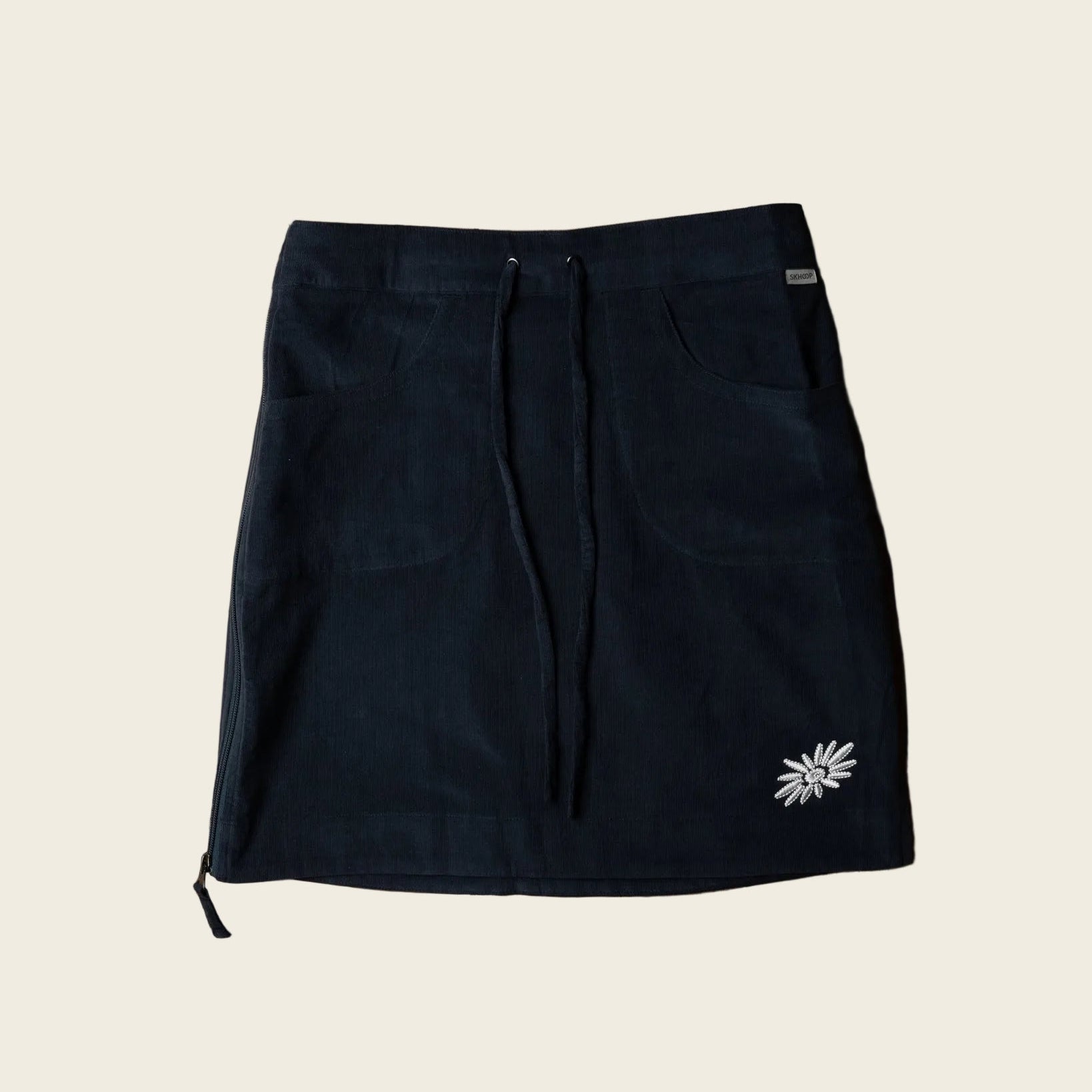 Skhoop Silvia Short Skirt Navy