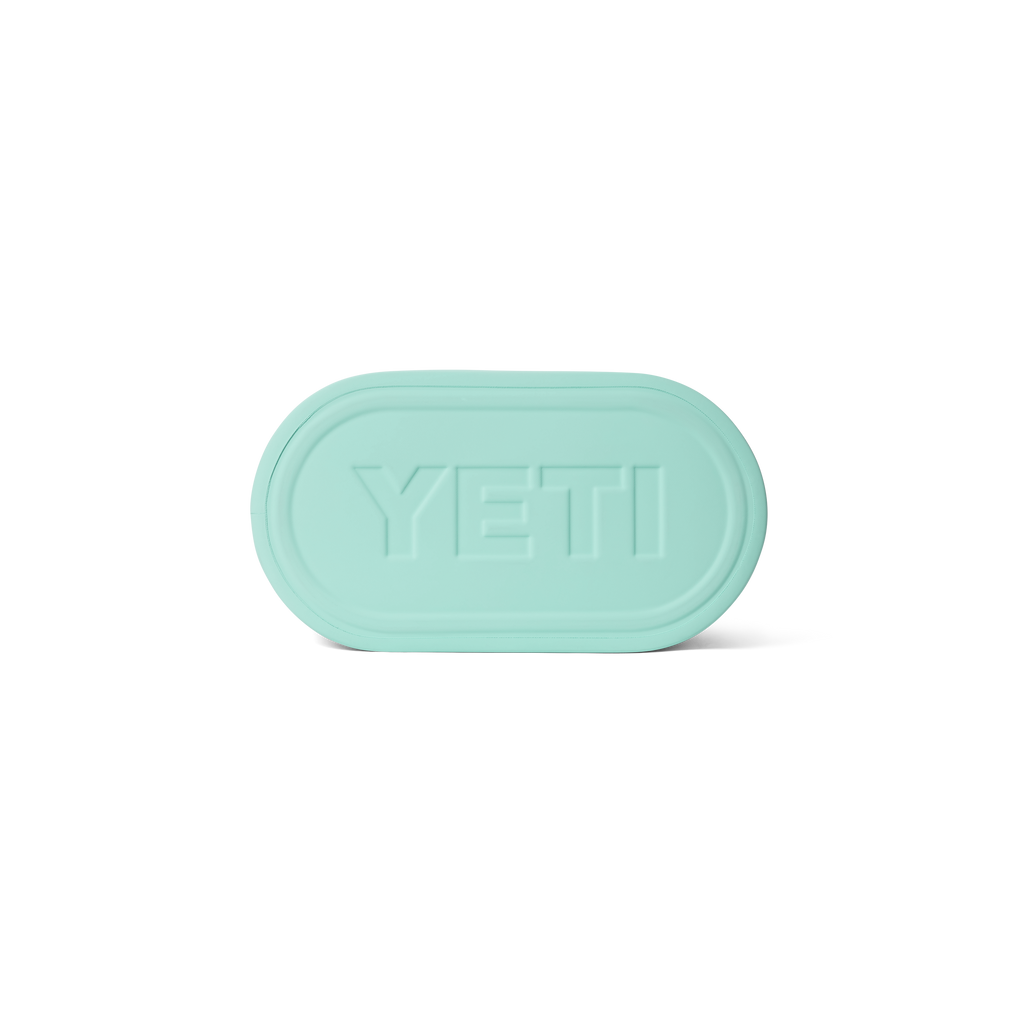 Light blue YETI lid on a white background