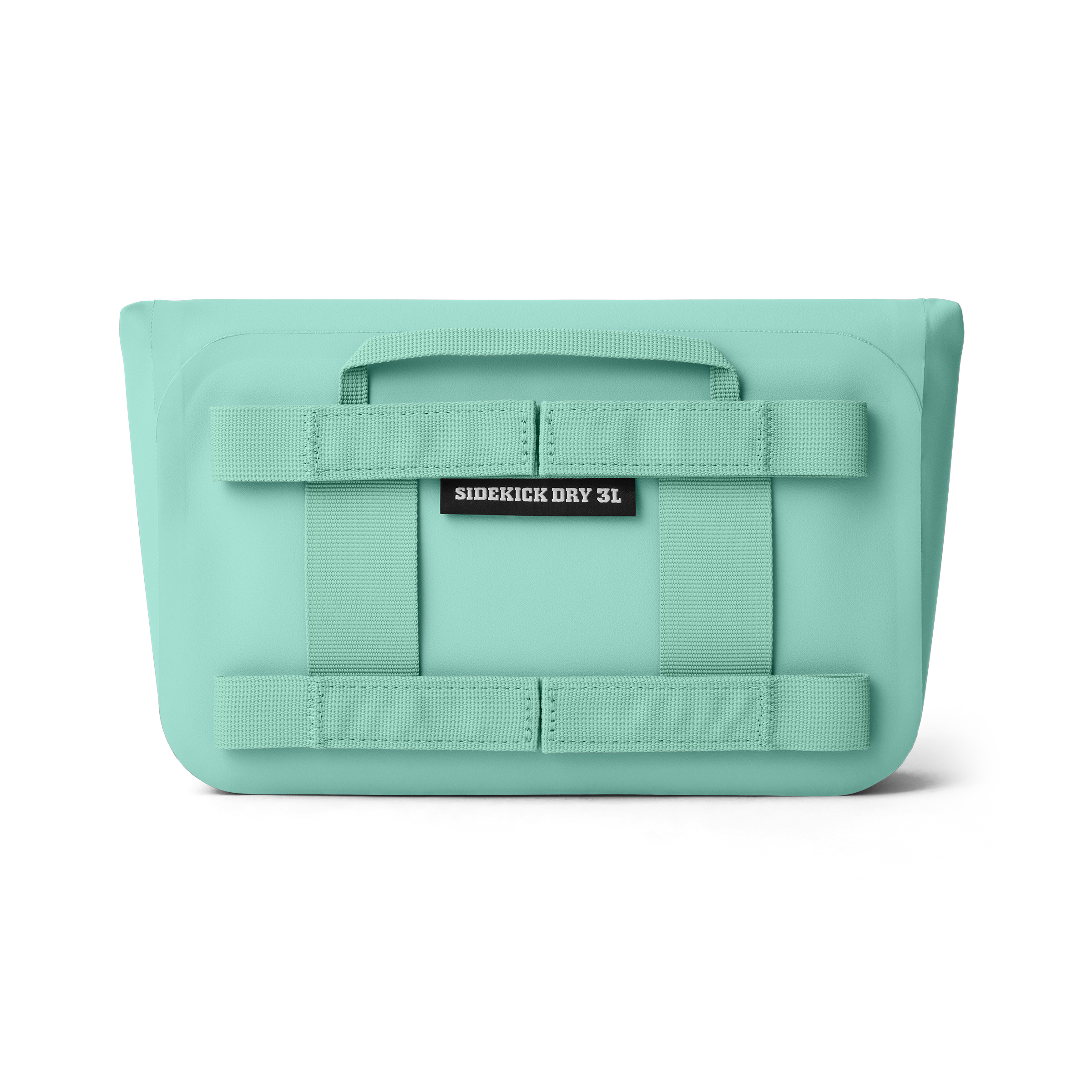 Mint green bag labeled 'SIDEKICK DRY 3L' on a white background