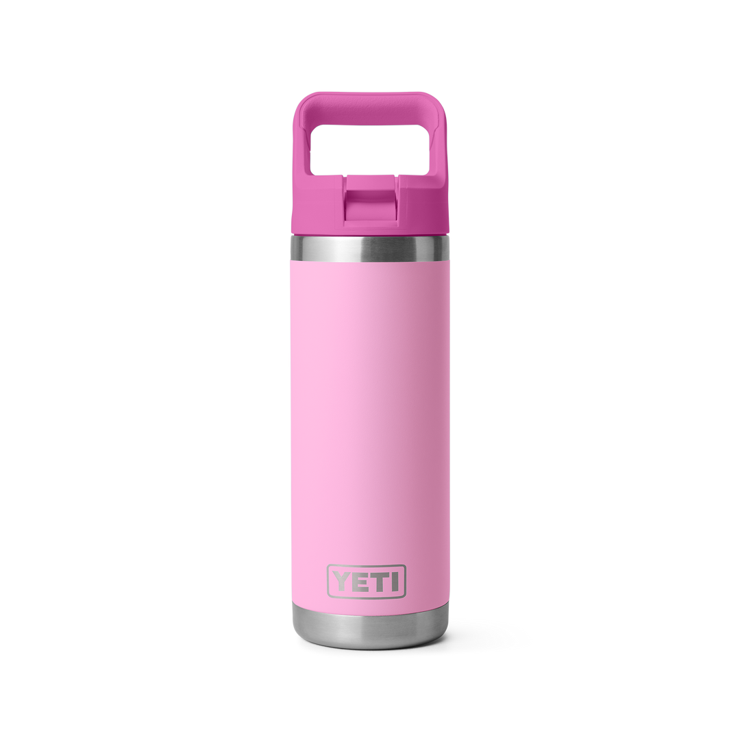 Yeti Rambler 18 oz Straw Bottle | Power Pink / Wallflower