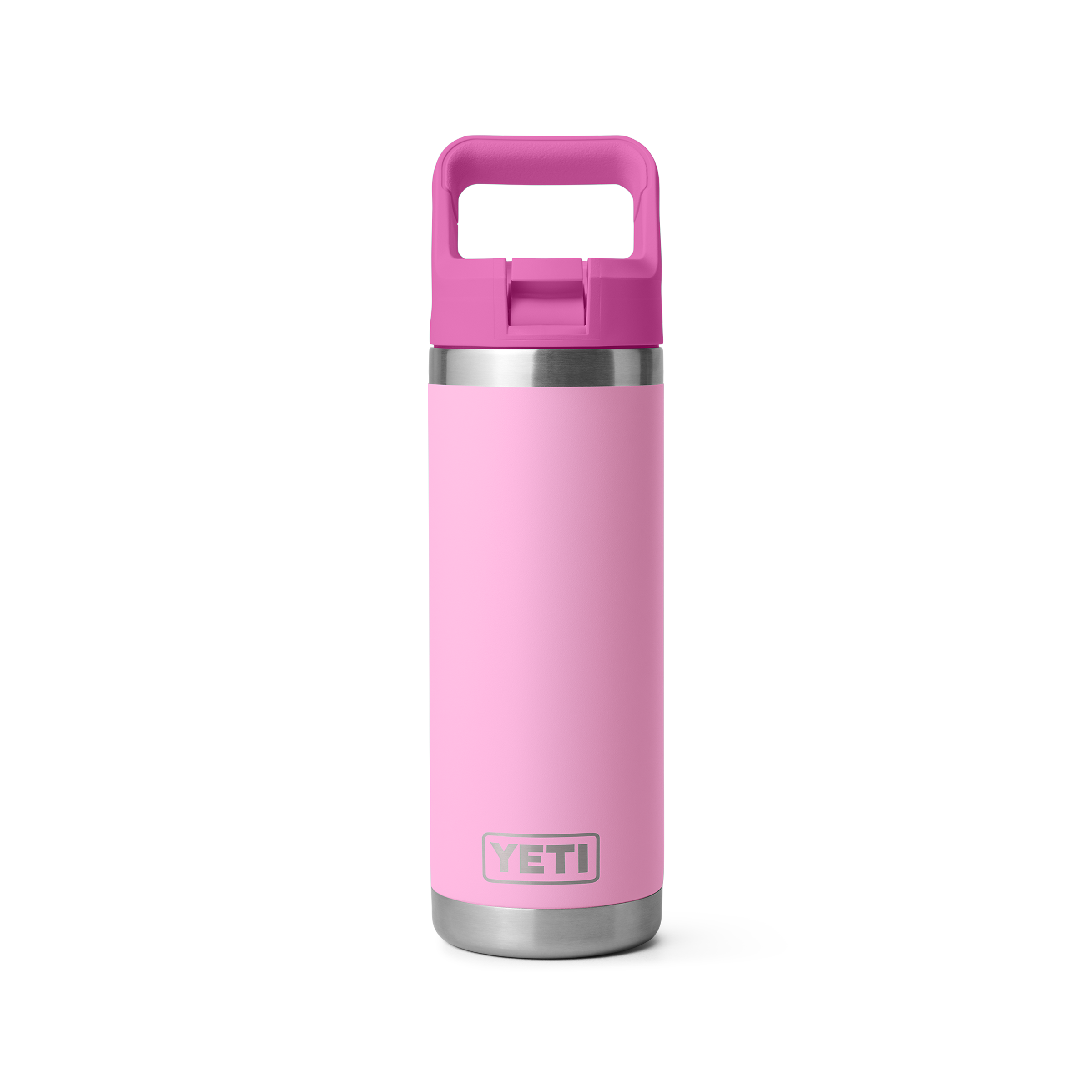 Yeti Rambler 18 oz Straw Bottle | Power Pink / Wallflower