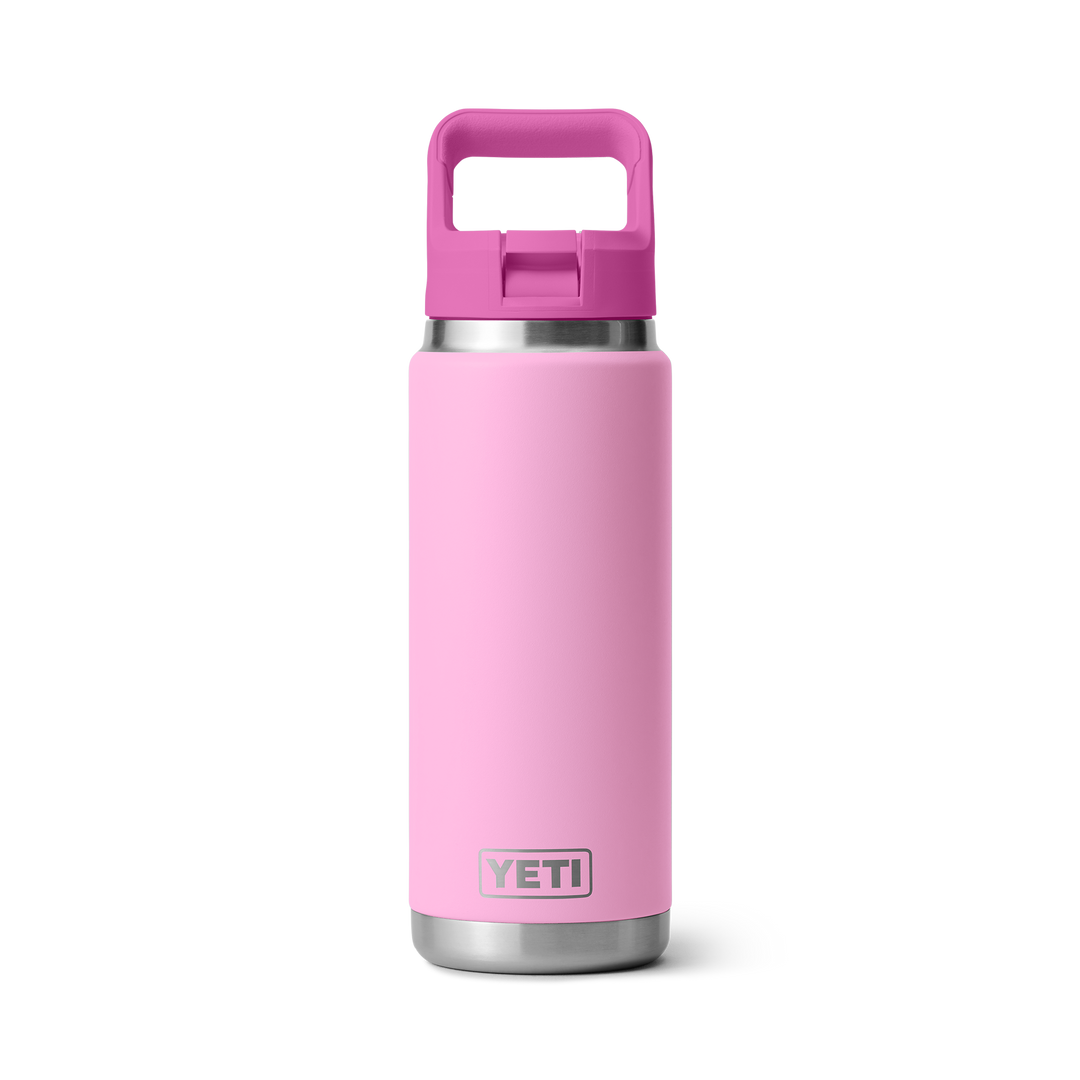 Yeti Rambler 26 oz Straw Bottle | Power Pink / Wallflower